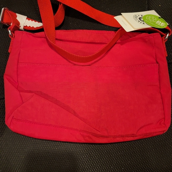 Kipling Angie Red Rouge Crossbody Purse Bag New With Tags! - Picture 6 of 10